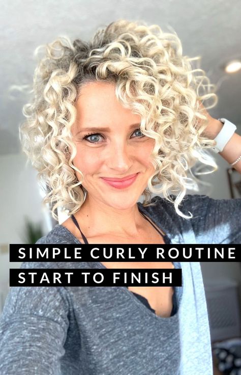 The wait is OVER!! Save to your collections and tag a curly friend! **UPDATED** In shower SIMPLE routine from start to finish only using… | Instagram Best Haircut For Naturally Curly Hair, Style Short Curly Hair Natural Curls, How To Style Shoulder Length Curly Hair, Short Hair For Curly Hair Natural Curls, Monat Curly Hair, Simple Curly Hair Routine, Curly Hair Bob Naturally, Styling Short Curly Hair, How To Style Short Curly Hair