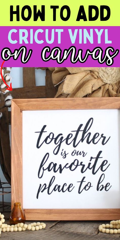 Cricut Poster Board Projects, Cricut On Canvas, Permanent Vinyl Projects, Vinyl On Canvas, Vinyl Sayings, Vynil Ideas, Cricut Iron On Vinyl, Light Up Canvas, Vinyl Board