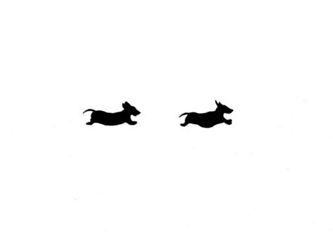 Wiener Dog Tattoo, Daschund Tattoo, Dachshund Funny Humor, Dachshund Drawing, Dachshund Funny Video, Dachshund Silhouette, Dachshund Tattoo, Lovely Illustrations, Running Silhouette