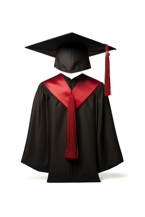 Graduation white background graduation gown intelligence.  | premium image by rawpixel.com Academic Regalia, Batman Cake Topper, Graduation Gown, Batman Cake, New Music, Comedians, White Background, Academic Dress, Photo Image