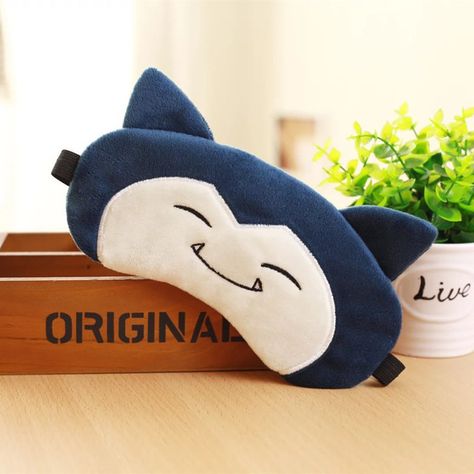 Snorlax Sleeping, Pokémon Snorlax, Snorlax Pokemon, Pokemon Snorlax, Eye Mask Sleep, Boutique Packaging, Pokemon Blue, Sleep Eye, Cartoon Eyes