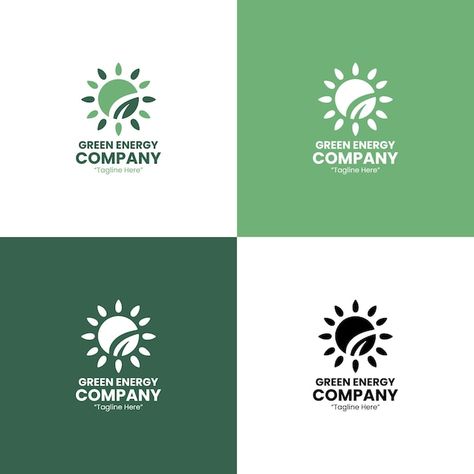 Energy Company Logo, Green Energy Logo, Energy Logo, Energy Companies, Green Energy, Premium Vector, Graphic Resources, Company Logo, Energy