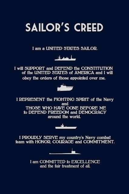 Sailors Creed Navy Creed, Sea Cadets, Navy Party, Navy Families, Navy Girlfriend, Navy Invitation, Navy Day, Go Navy, Navy Chief