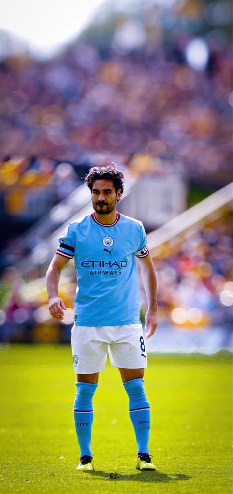 Ilkay Gundogan // Manchester City // 4K Wallpaper Gundogan Manchester City, Man City Wallpaper, Aesthetic Man, City Wallpapers, Manchester City Wallpaper, Lionel Messi Wallpapers, Manchester City Football Club, Funny Photoshop, مانشستر سيتي