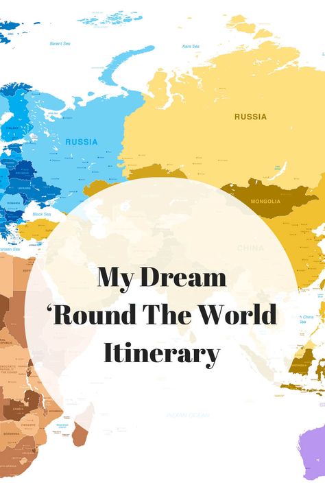 World Travel Itinerary, Round The World Trip Itinerary, Year Of Travel, Travel Printables, Round The World Trip, Traveling Around The World, Retirement Travel, Italy Itinerary, Travel Words