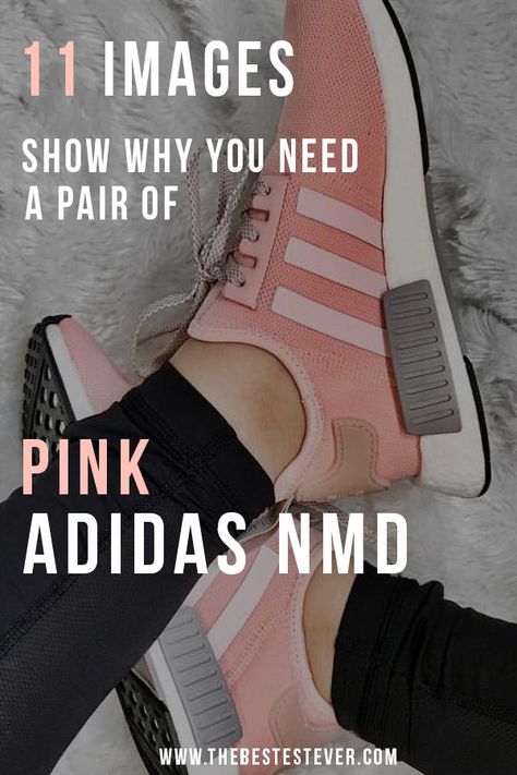 Pink Adidas NMD Sneakers Nmd Adidas Women Outfit Jeans, Pink Shoes Outfit Sneakers, Pink Sneaker Outfits Women, Adidas Nmd Outfit, Pink Tennis Shoes Outfit, Nmd Adidas Women Outfit, Nmd Outfit, Pink Sneakers Outfit, Womens Pink Sneakers