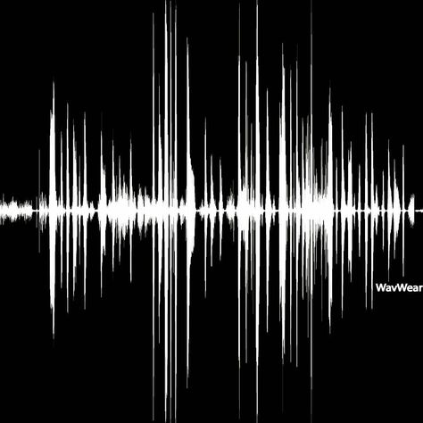 Sound Wave Art Music Print WavWear Classic Black and White Edition. Sound Wave and Custom Audio Design Prints. wavwear.com What Is My Aesthetic, Dinah Lance, Brain Models, Sound Wave Art, Waves Audio, Branding Content, Christian Graphic Design, Waves Art, Soundwave Art