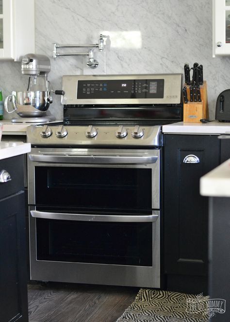 LG Double Oven Range from the Brick - Review Ovens And Stoves Electric, Double Oven Stove, Double Oven Electric Range, Double Oven Range, Electric Kitchen, Diy Mommy, Single Oven, Stove Oven, Oven Range