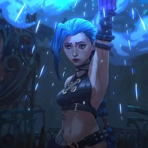 Arcane Jinx And Vi, Jhin League Of Legends, Lol Jinx, League Of Legends Poster, Arcane League Of Legends, Music Anime, Jinx Arcane, 얼굴 드로잉, Slowed Reverb