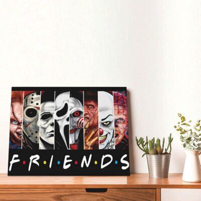 Paintings Halloween, Bedroom Board, Horror Room, Horror Poster, Paintings For Living Room, Movie Wall, Movie Wall Art, Horror Decor, Essential Products