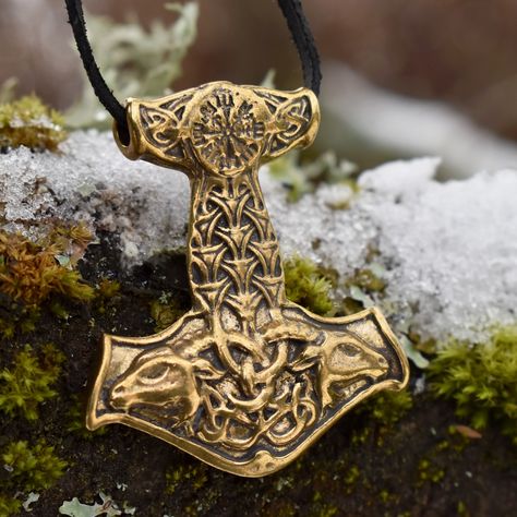 It is already the end of May, which also means that the Rennaissance Fair season has started. Would like an addition to your Medieval Viking fair outfit? What about a Thor's Hammer pendant? We make different designs of Mjolnir necklace pendants, here are some of them. Each of these designs we are making in bronze and sterling silver, and we can make the famous Viking hammer also in gold-plated sterling silver or solid 14K or 18K gold, especially for you! Which is your favorite Renfaire acces... Mjolnir Necklace, Viking Hammer, Fair Season, Fair Outfit, Fair Outfits, Thor's Hammer, Necklace Pendants, Celtic Jewelry, Gold Plated Sterling Silver