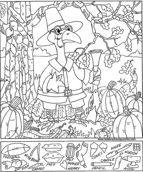 Thanksgiving Hidden Pictures Printables, Thanksgiving Hidden Pictures, Thanksgiving Spot The Difference, Fall Hidden Picture Printables, Free Hidden Picture Printables, Find The Difference Pictures Kids, Disney Spot The Difference Printable, Turkey Worksheets, Hidden Picture Games