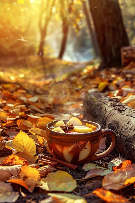 Embrace autumn with Spiced Pear Tea! 🍁✨ Enjoy the warm, fragrant blend of pears, cinnamon, and star anise on a garden path covered in autumn leaves. Discover the recipe and experience the cozy comforts of the harvest season! 🍂 Perfect for chilly nights. | #PearTeaRecipes #FreshPearTea #AutumnSpice Pear Tea Recipe, Pear Tea, Autumn Pictures, Recipes For Fall, Leaf Book, Spiced Pear, Iced Tea Recipes, Autumn Tea, Honey Tea