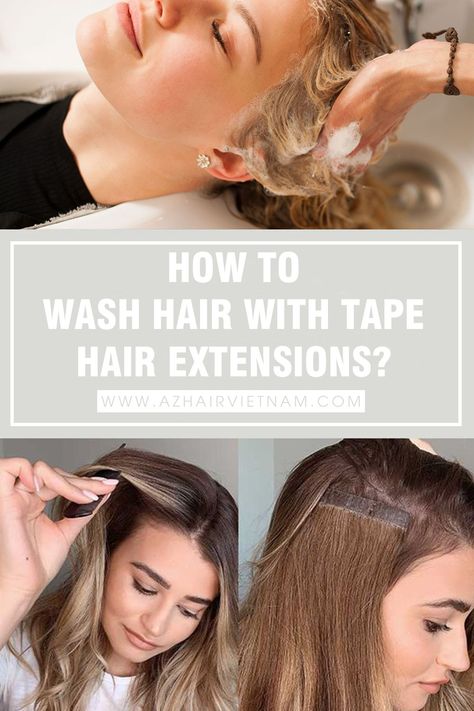 In the realm of hair transformations, tape hair extensions have emerged as a game-changer, offering a quick and effective way to achieve voluminous locks and luscious length. However, the journey to maintaining a flawless tape-in extension hairstyle comes with its own set of rules, especially regarding washing. Therefore, mastering the art of washing becomes essential for keeping your tresses healthy and your extensions in top-notch condition. Find out now! How To Wash Tape In Hair Extensions, Before And After Tape In Extensions, How To Wash Extensions Hair, Hair Styles With Tape In Hair Extensions, Hairstyles For Tape In Extensions, Styling Tape In Extensions, Tape In Hair Extensions Hairstyles, Tap In Extensions Hair, Tape In Extensions Hairstyles