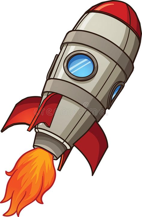 Rocket Drawing, Cartoon Spaceship, Cartoon Rocket, Rocket Cartoon, Solar Planet, Rocket Art, Crib Mobiles, Ship Vector, Rocket Design