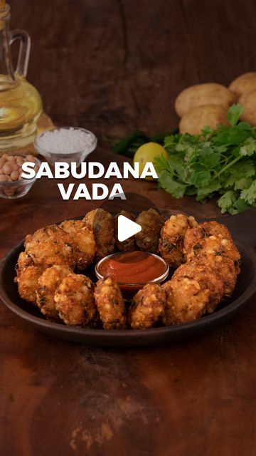 HomeCookingShow on Instagram: "Crispy Sabudana Vada | Evening Tea Time Snacks | Navratri Recipes

#sabudanavada #TeaTimeSnacks #aloorecipes #sagorecipes #aloorecipes #vratrecipes #easysnacks 

Ingredients:

SABUDANA - 1/2 CUP (Buy: https://amzn.to/37dPVWH)
POTATO - 3 NOS.
PEANUT - 1/2 CUP 
GREEN CHILLI - 4 NOS.
JUICE OF 1 LEMON
CUMIN SEEDS - 1/2 TSP (Buy: https://amzn.to/2NTgTMv)
ROCK SALT - 1 TSP (Buy: https://amzn.to/2Oj81A4)
CORIANDER LEAVES
OIL (Buy: https://amzn.to/2RGYvrw)" Evening Tea Time, Sago Recipes, Navratri Recipes, Aloo Recipes, Cumin Seeds, Tea Time Snacks, Evening Snacks, Coriander Leaves, Green Chilli