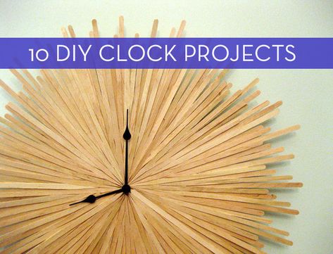 Diy Wall Clock Ideas, Wall Clock Ideas, Diy Clocks, Starburst Clock, Lace Ideas, Clock Diy, Clock Ideas, Clock Tattoo Design, Diy Wall Clock