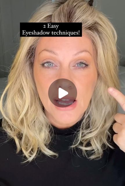 Blondie Social on Instagram: "These eyeshadow techniques are quick and easy and will enhance your eyes without looking over done.  Comment "link" for info on the products that I used.  #eyeshadow #eyeshadowtutorial" Best Eyeshadow For Blue Eyes Over 50, Green Eyes Eyeshadow Looks, Natural Eye Makeup For Blue Eyes, Simple Everyday Eyeshadow, Evening Makeup For Blue Eyes, Eyeshadow Over 50, Easy Eyeshadow Looks, Eyeshadow As Eyeliner, Older Eyes