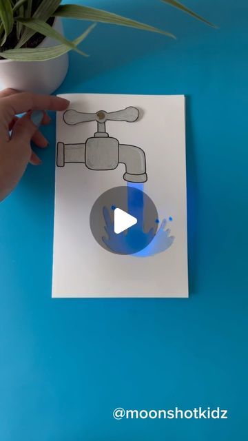 DIY electronics, stem and science activities for beginners on Instagram: "DIY “Running water” interactive card. Easy and fun paper electronics project for beginners.
You will need:
- 2 Lilypad LEDs
- Conductive copper tape
- Coin cell battery 3v (CR2032)
- Reed switch (normally open)
- Magnet
- Paper
- Tissue paper
- Markers 

Warning: this project should be done under adult supervision.

Order supplies here: https://www.amazon.com/shop/moonshotkidz

#stem #stemteacher #stemlearning #stemeducation #stemchallenge #maker #papercircuit #papercraft #easycrafts #interactiveart #stemactivities" Magnet Projects For Kids, Grade 6 Electricity Projects, Magnet Science Project, Electricity Projects Grade 6, Diy Interactive Cards, Paper Circuits Templates, Circuits For Kids, Electricity Circuits For Kids, Electronics Project