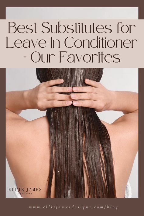 Leave-in conditioners are great for keeping your hair soft and moisturized. They also make it easier to comb through tangled hair. Suppose you recently ran out of your favorite leave-in conditioner or want to explore more homemade natural options. In that case, you may wonder if there are any substitutes for leave-in conditioners. | Why Use Leave-In Conditioner | Benefits of Making Your Own Leave-In Conditioner | What can I use instead of leave in conditioner? | #hair #haircare How To Make Your Own Leave In Conditioner, Diy Leave In Hair Conditioner Curls, Homemade Leave In Conditioner Spray, Home Made Leave In Conditioner, Leave In Conditioner For Natural Hair, Leave In Conditioner Diy, Leave In Hair Oil, Diy Leave In Hair Conditioner, Homemade Leave In Conditioner