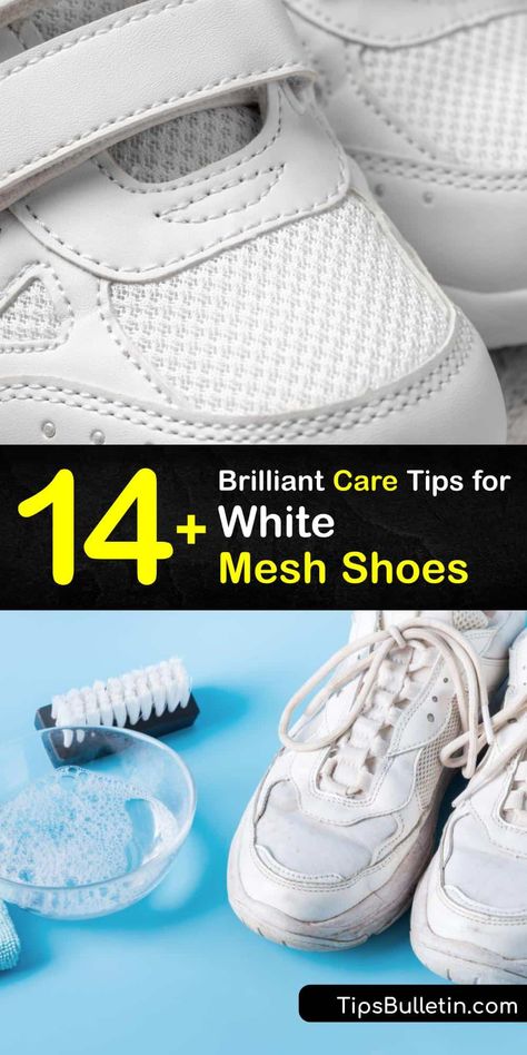 How To Clean Your Shoes Nike, Cleaning White Shoes With Baking Soda, How To Get Stains Out Of White Shoes, Cleaning Shoes With Baking Soda, Make Shoes White Again, How To Get Tennis Shoes White Again, How To Whiten Tennis Shoes, How To Clean White Nikes, How To Clean White Mesh Shoes