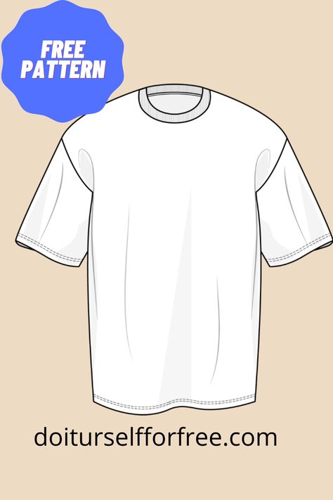 Discover an extensive collection of complimentary sewing patterns sourced globally at doiturselfforfree.com. Craft exquisite items for individuals of all ages, including children, babies, men, women, and even home decor—all at no cost. Access these free patterns conveniently in PDF format. Men’s T Shirt Pattern, Mens Shirt Sewing Pattern, Free Tshirt Pattern, T Shirt Pattern Free, Sewing T Shirts, Textile Upcycling, Tshirt Sewing Pattern, Sewing Patterns For Men, Mens Sewing