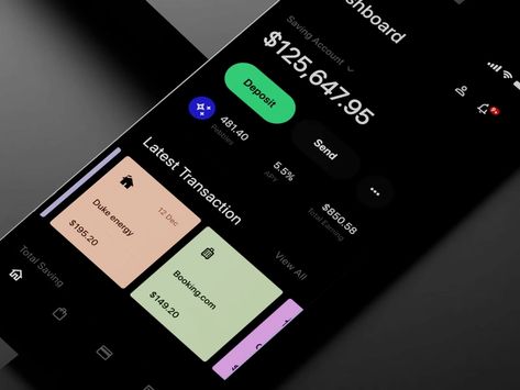 Fintech App - Pebble by Slick on Dribbble Payment Illustration, Mobile Developer, Handwritten Logo Design, Fintech App, Ux Trends, Best Ui Design, Mobile Application Design, App Interface Design, Mobile Interface