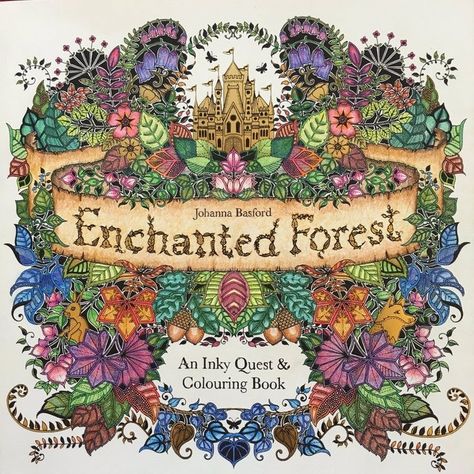 Surabhi on X: "So happy to have started @johannabasford Enchanted Forest Colouring Book. This is my completed front cover. https://t.co/Ub7nWwBZGP" / X Enchanted Forest Coloring Book Johanna Basford, Coloring Pages For Teens, Bottle Art Projects, Basford Enchanted Forest, Forest Coloring Book, Forest Coloring, Enchanted Forest Coloring Book, Johanna Basford Enchanted Forest, Enchanted Forest Coloring