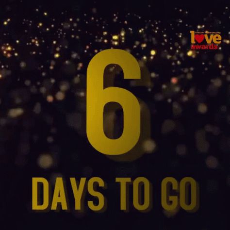 Js Love Awards 6days To Go GIF - Js Love Awards 6Days To Go - Discover & Share GIFs Loding Gif Birthday, 6 Days Left Countdown Birthday, 6 Days To Go Countdown Birthday, Come And Join Us Poster, 6 Days To Go Countdown, Keep Calm My Birthday, Countdown Birthday, Birthday Countdown, Sale Logo