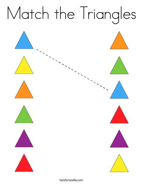 Triangle Preschool Activities, Triangle Learning Activities, Triangle Practice Preschool, Similar Triangles Activity, Trace Triangle Worksheet, Triangle Math, Creative Writing Worksheets, Triangle Worksheet, Toddler Math