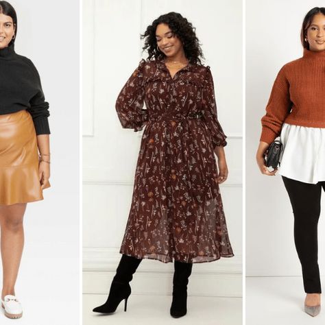 The Ultimate Guide to Plus Size Boots Extra Wide Calf - The Plus Life Plus Size Thanksgiving Outfit Ideas, Plus Size Thanksgiving Outfit, Long Dresses With Boots, Long Boots Outfit, Dress To The Nines, Casual Thanksgiving Outfits, Fall Outfit With Boots, Plus Size Boots, Plus Size Long Dresses