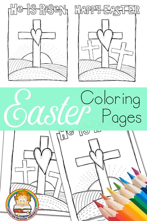 Lent Crafts For Kids, Jesus Easter Crafts, Christian Easter Crafts For Kids, Easter Jesus Crafts, Art Projects Preschool, Easter Art Projects, The Story Of Easter, Easter Religious Crafts, Easter Lessons