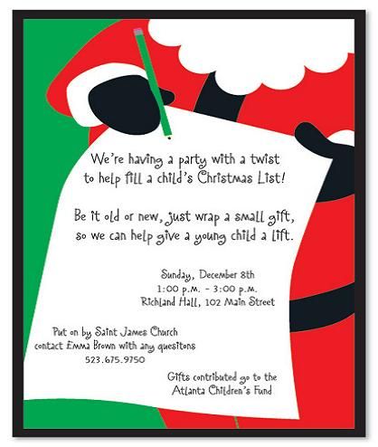 Christmas Party Invitation Wording Messages, Greetings and Wishes - Messages, Wordings and Gift Ideas Funny Christmas Invitations, Christmas Invitation Wording, Christmas Eve Party Invitations, Holiday Party Invite Wording, Office Christmas Party Invitation, Christmas Party Invitation Wording, Funny Christmas Party Invitations, Potluck Invitation, Santa's List