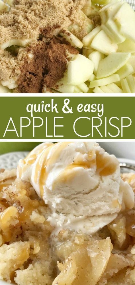 Apple Hand Pies Easy, Apple Crisp Simple, Hand Pies Easy, Soft Apples, Recipes Apples, Pies Easy, Apple Crisp Dessert, Best Apple Desserts, Healthy Apple Desserts