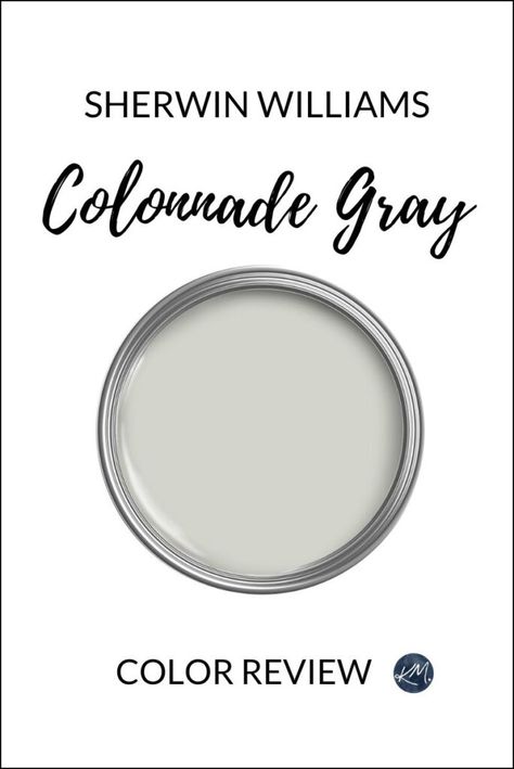 Sherwin Williams Colonnade Gray: Paint Color Review - Kylie M Interiors Sw Colonnade Gray, Sherwin Williams Colonnade Gray, Sherwin Williams Collonade Gray, Colonnade Gray, Kylie M Interiors, Warm Grey Paint Colors, Greige Paint, Mindful Gray, Bless Your Heart