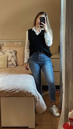 Look Office, Casual College Outfits, Everyday Fashion Outfits, Casual Day Outfits, Elegante Casual, Causual Outfits, Casual Chic Outfit, Casual Work Outfits, Fashion Mistakes