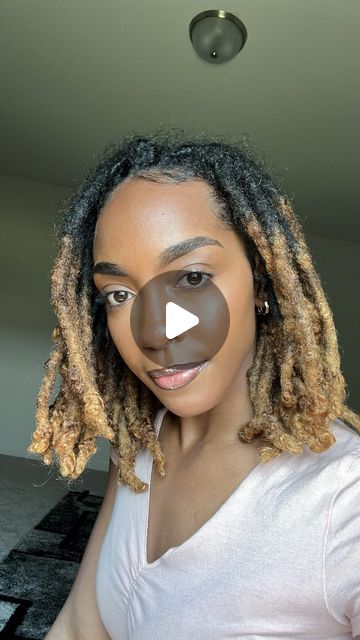 Lashonda B on Instagram: "Thick locs save lives! 🧡" Buttery Locs Hairstyles, Gray Locs Black Women, Thick Locs On Black Women, Thick Locs Styles, Medium Size Locs Black Women, 60 Locs, Traditional Locs, Thick Locs, Loc Styles