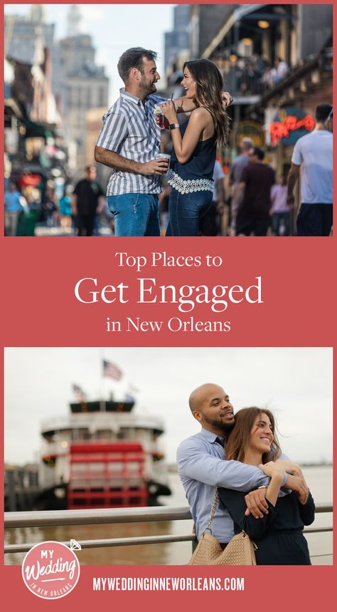 Dreaming of a storybook setting for your proposal? You’re sure to find the perfect place in New Orleans, a magical city that lives for romance. #NewOrleans #NOLA #DestinationWedding Places To Get Engaged, Destination Proposal, Magical City, Get Engaged, Straight From The Heart, Getting Engaged, New Orleans, Destination Wedding, Romance