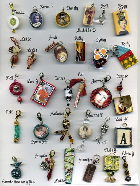 Resin Charms Diy, Magic Charms, Junk Jewelry, Mixed Media Jewelry, Assemblage Jewelry, Upcycled Jewelry, Handmade Charms, Your Mom, Jewelry Creation