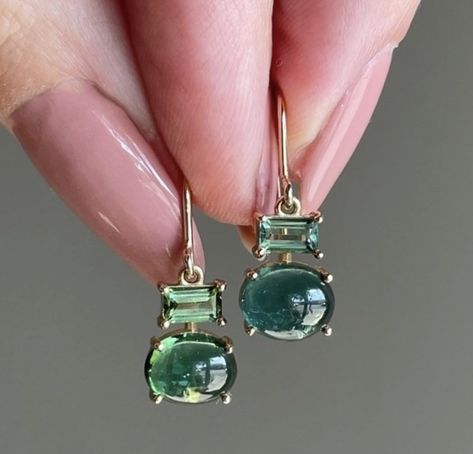 Green Tourmaline Earrings, Green Stone Earrings, Stones Earrings, Organic Jewelry, Tourmaline Earrings, Gem Earrings, Jewelry Design Earrings, March 5, Classy Jewelry