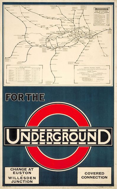 London Underground poster, 1920 | Via Mikey Ashworth London Transport Posters, London Underground Illustration, London Underground Artwork, Map Of London Underground, London Underground Tube Map, London Tube, London Underground Tube, Underground Art, Train Posters