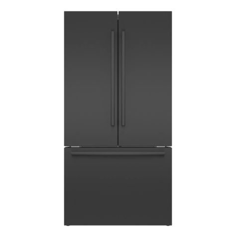 BOSCH - B36CT80SNB - French Door Bottom Mount Refrigerator Bosch 800 Series, Counter Depth French Door Refrigerator, Bosch Appliances, Counter Depth Refrigerator, Kitchen Appliances Refrigerators, Freestanding Fridge, Stainless Steel Refrigerator, Counter Depth, Bottom Freezer