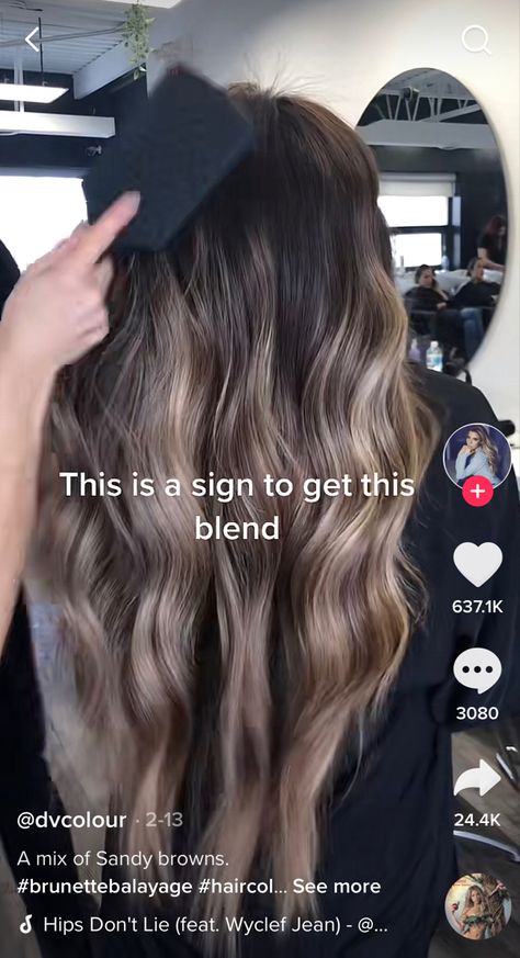 Light Brunette Ombre, Subtle Balayage Hair Blonde, Dark Root With Light Brown Hair, Dark Brunette Root Melt, Dark Hair Root Melt, Beliage Hair Dark Brown To Blonde, Sandy Brown Blonde Hair, Dark Root Melt Brunette, Brunette Hair With Dimension Balayage