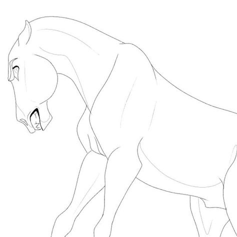 SoftRainySkies (@raining_lineart) • Instagram photos and videos Spirit Stallion Of The Cimarron Lineart, Rain Spirit, Horse Draw, Horse Base, Horse Outline, Realistic Animal Drawings, Spirit The Horse, Spirit Stallion, Horse Reference