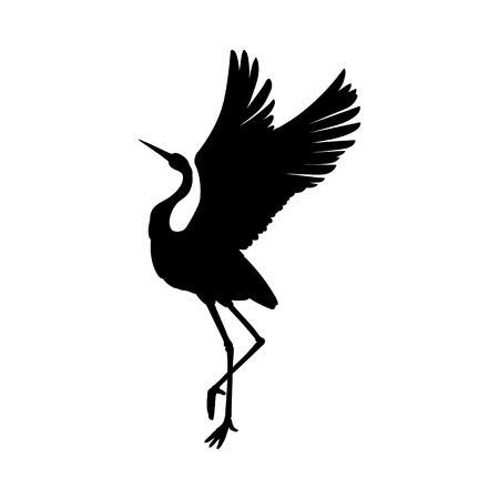 Dancing Icon, Heron Silhouette, Crane Tattoo, Side Face, Linoleum Print, Silhouette Tattoos, Diy Abstract Canvas Art, Crane Bird, Shadow Art