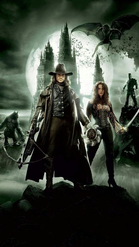 Van Helsing Dracula, Van Helsing 2004, Resident Evil 8, Gif Terror, Movie Funny, Wallpapers For Phone, Van Helsing, Vampire Movies, Top Film