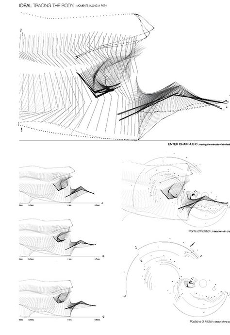 Movement In Drawing, Rhythm In Architecture, Movement Architecture, Movement In Architecture, Kinetic Architecture, Orthographic Drawing, Movement Drawing, Spatial Analysis, Architecture Foundation