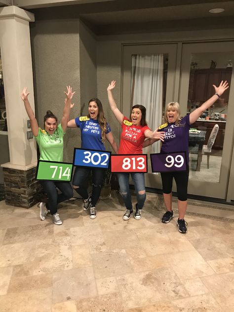 Price Is Right Halloween Costume Group, Price Is Right Contestant Costume, Bank Halloween Costume Group, Monopoly Group Costume, The Price Is Right Costume, Price Is Right Halloween Costume, Price Is Right Costume, Price Is Right Contestant, Halloween Costume Group