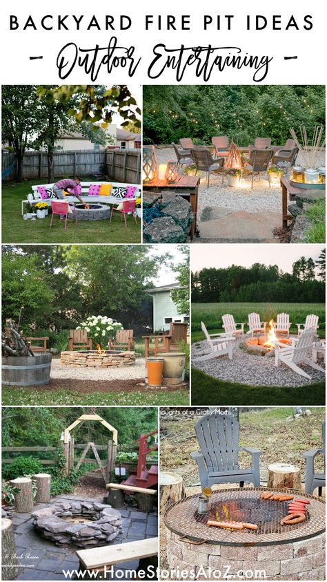 Diy Fire Pit Ideas, Cinder Block Fire Pit, How To Build A Fire Pit, Diy Furniture Building, Fire Pit Ideas, Rustic Fire Pits, Wall Fires, Tabletop Firepit, Concrete Fire Pits