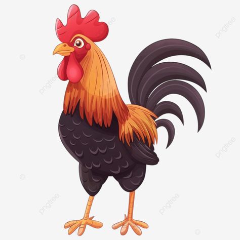 illustration of cute rooster cartoon Rooster Cartoon Character Design, Rooster Cartoon, Transparent Illustration, Cartoon Rooster, Vector Character Design, Transparent Image, Vector Character, Cartoon Character Design, Png Transparent